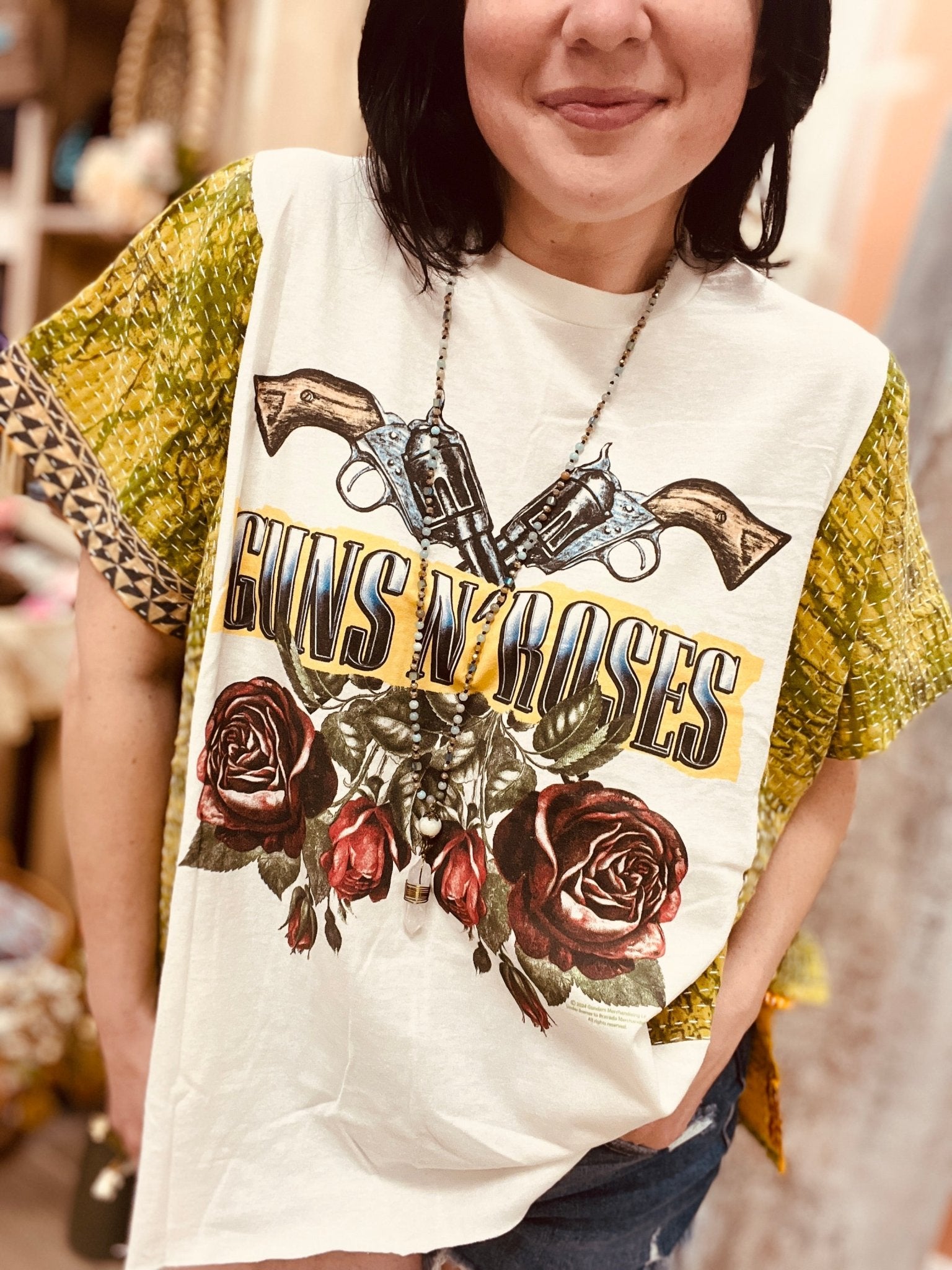 Gypsy Kantha Rocker Tees - Roaming Gypsy Boutique