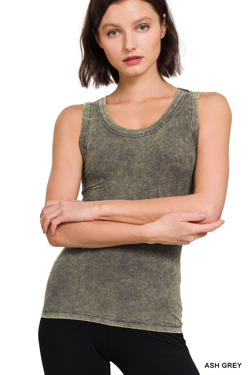 Gypsy Ribbed Summer Tank - Roaming Gypsy Boutique