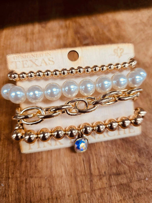 Gypsy Silver & Gold Bracelets - Roaming Gypsy Boutique