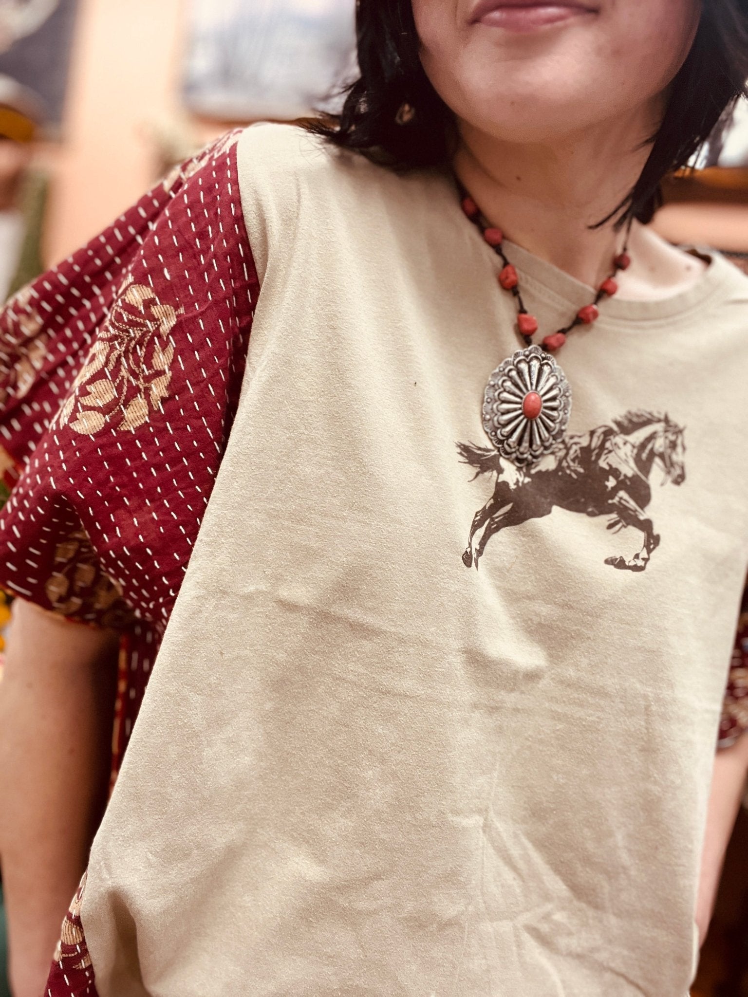 Gypsy Westy Boho Kantha Tees - Roaming Gypsy Boutique