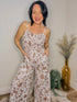 Halsey Boho Floral Jumpsuit - Roaming Gypsy Boutique