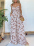 Halsey Boho Floral Jumpsuit - Roaming Gypsy Boutique