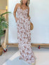 Halsey Boho Floral Jumpsuit - Roaming Gypsy Boutique
