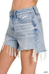 Harmony Denim Shorts - Roaming Gypsy Boutique