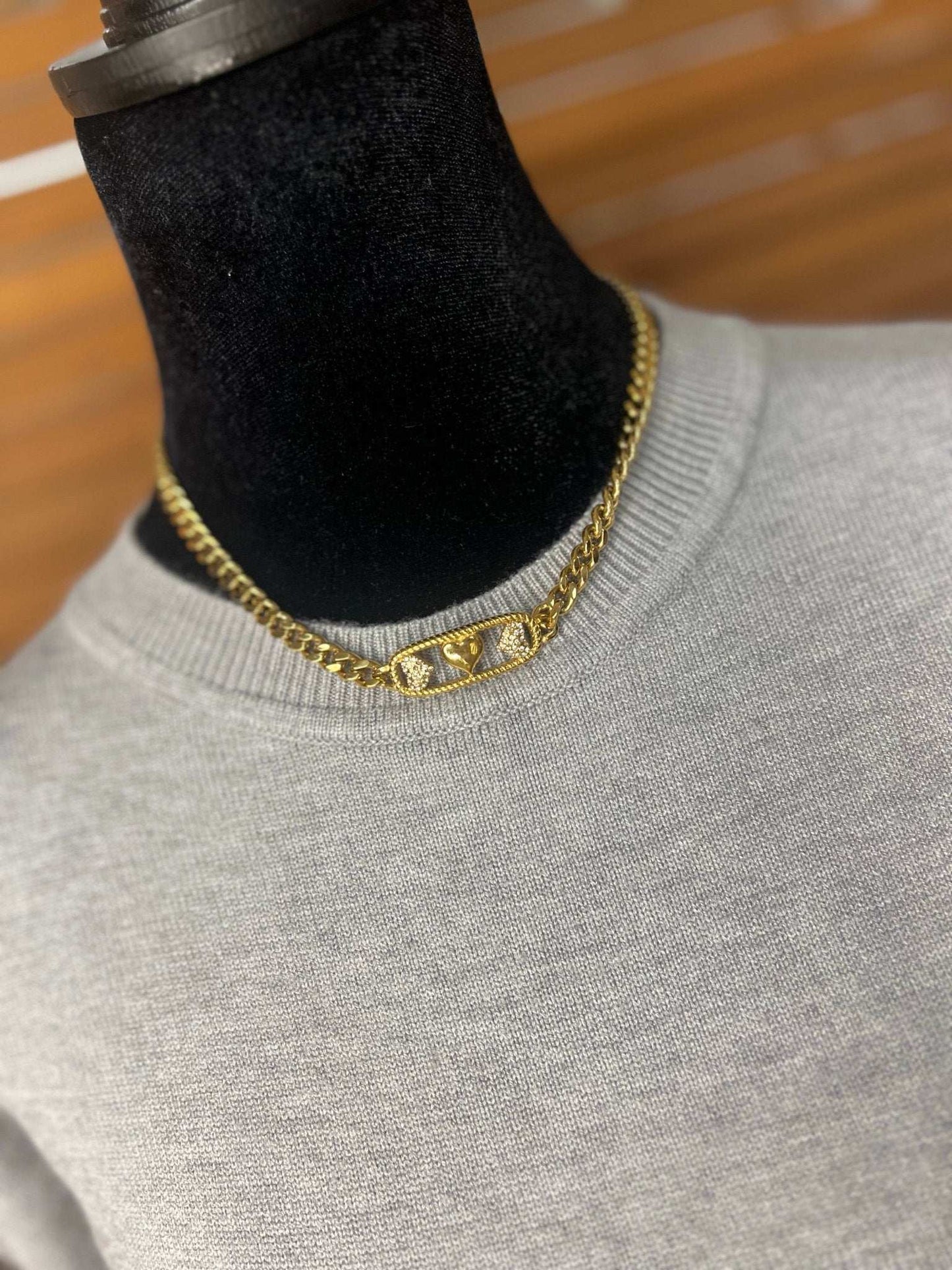 Heart To Heart Chain Necklace - Roaming Gypsy Boutique