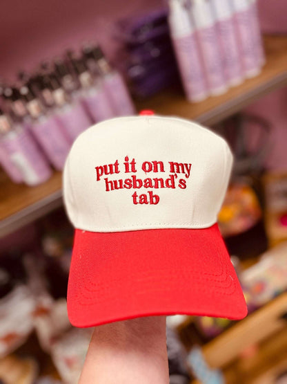 Husband's Tab Trucker Hats - Roaming Gypsy Boutique