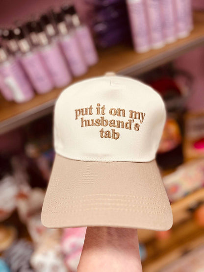 Husband's Tab Trucker Hats - Roaming Gypsy Boutique