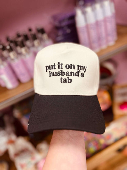 Husband's Tab Trucker Hats - Roaming Gypsy Boutique