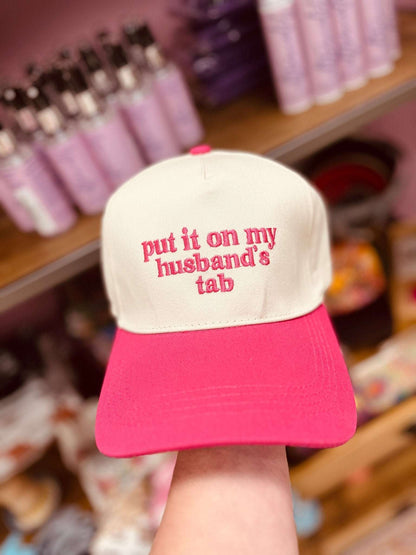 Husband's Tab Trucker Hats - Roaming Gypsy Boutique
