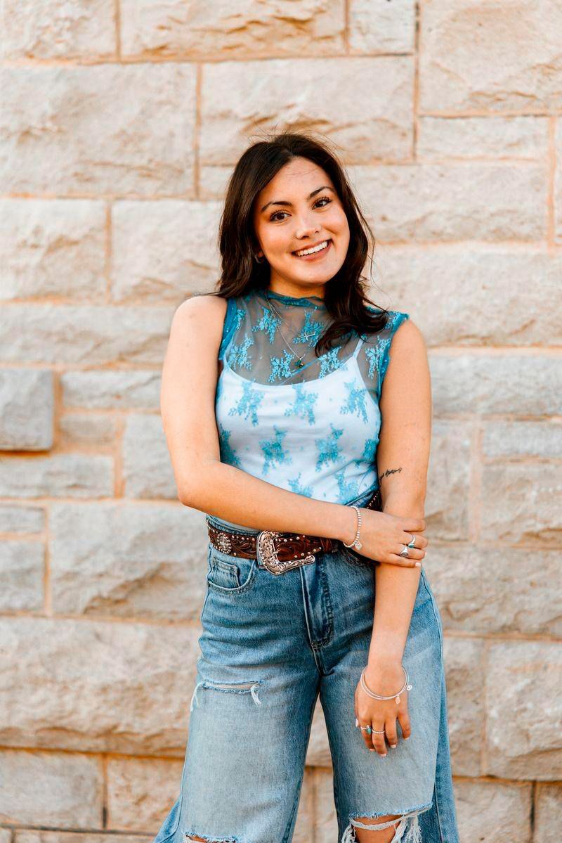 Spicy Sleeveless Lace Top