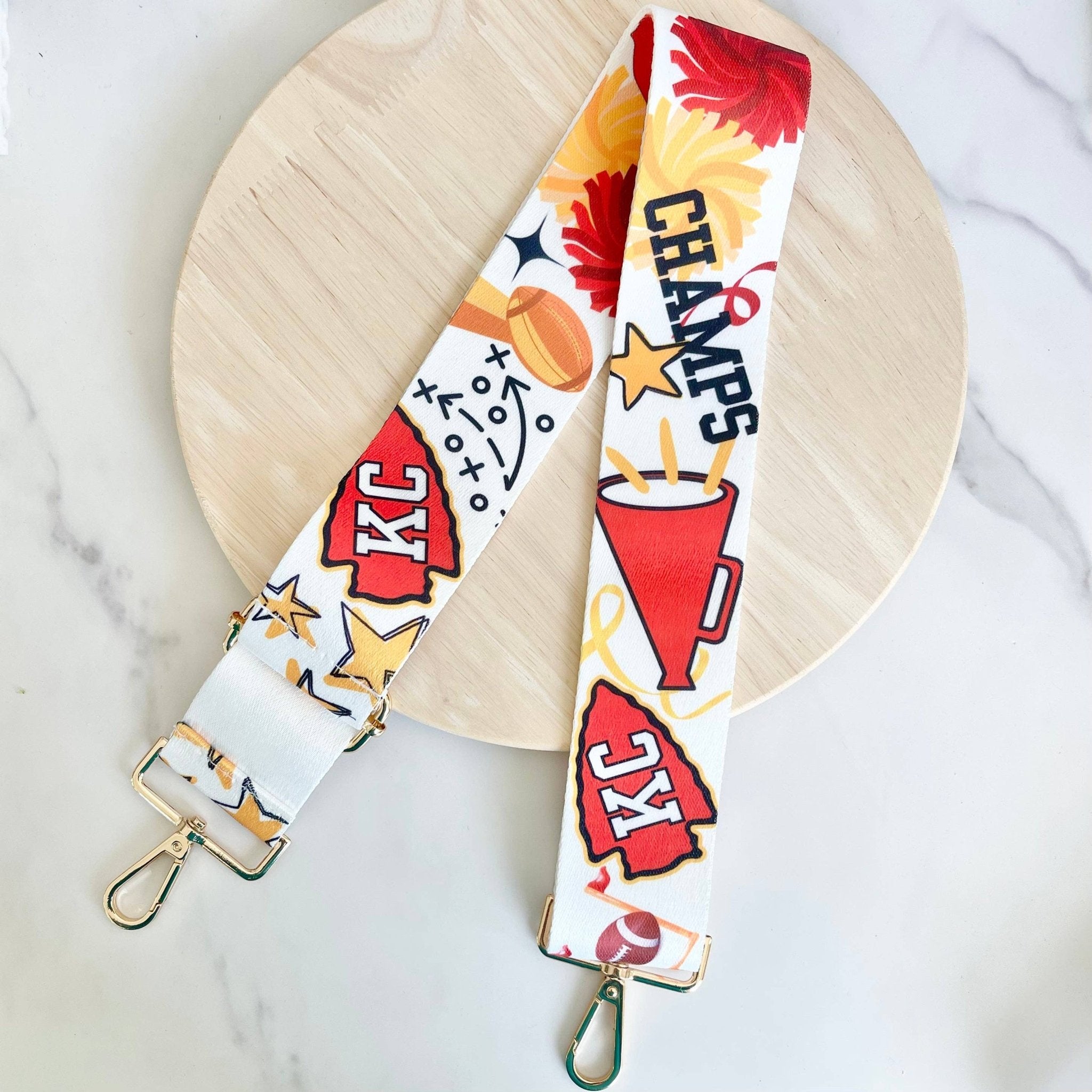 KC Champions Bag Strap - Roaming Gypsy Boutique