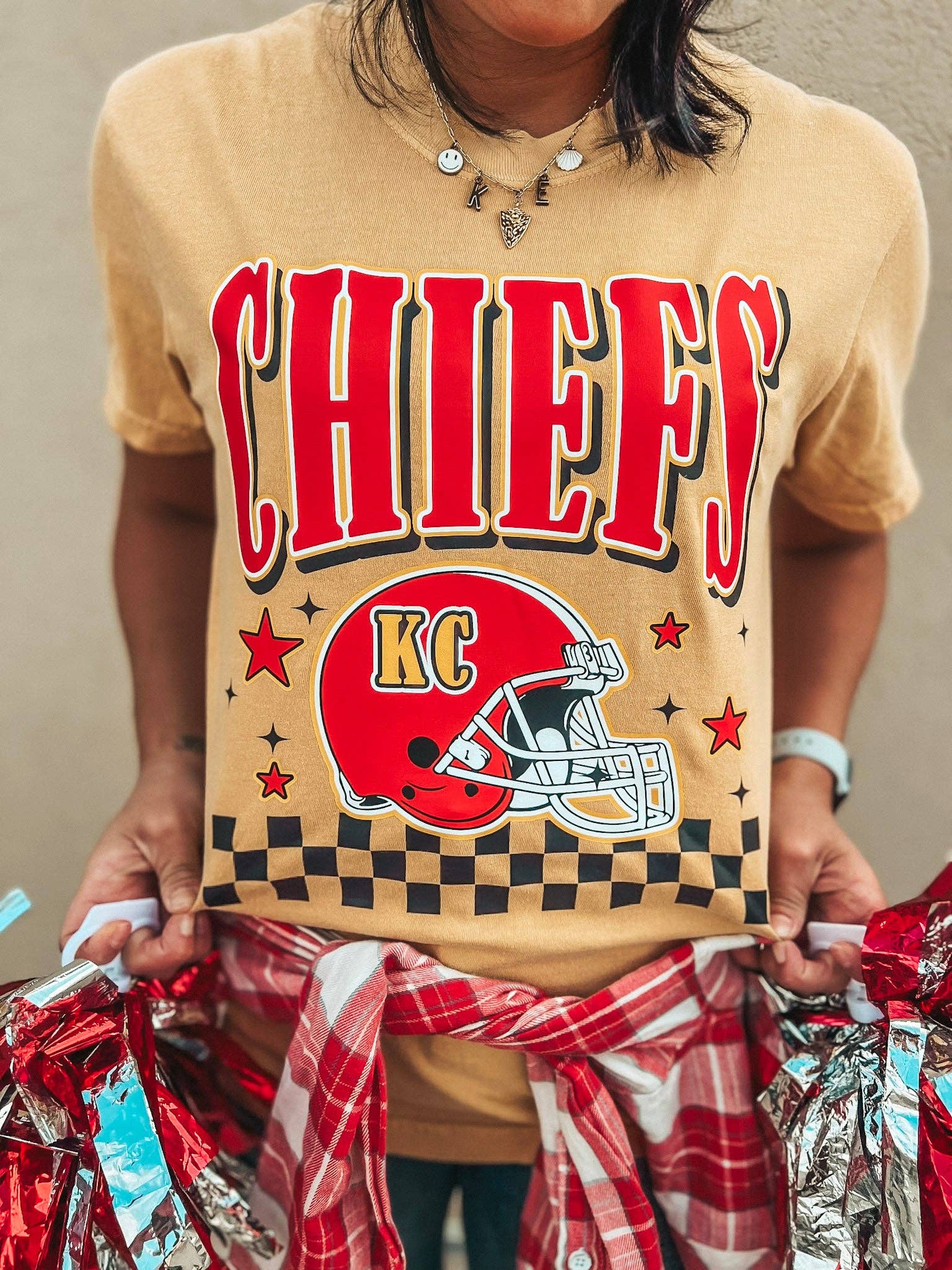 KC Rally Mustard Tee - Roaming Gypsy Boutique