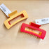 KC RED & GOLD Claw Clip - Roaming Gypsy Boutique