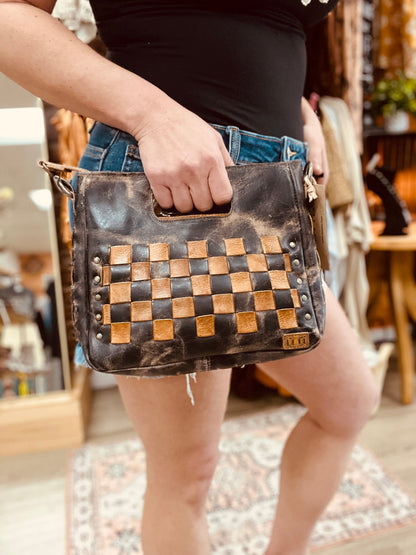 Keiki Bag Black & Tan by BedStu - Roaming Gypsy Boutique
