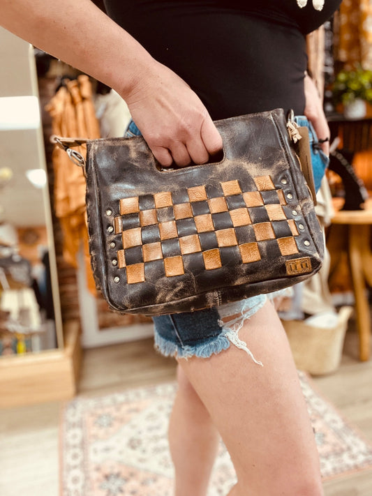 Keiki Bag Black & Tan by BedStu - Roaming Gypsy Boutique