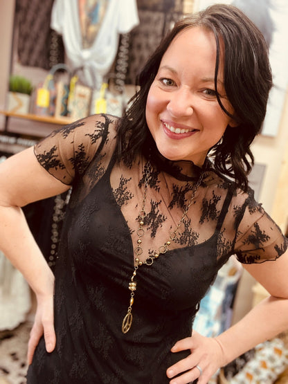 Lace & Layer Top - Roaming Gypsy Boutique