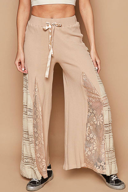 Latte & Lace Boho Pants - Roaming Gypsy Boutique