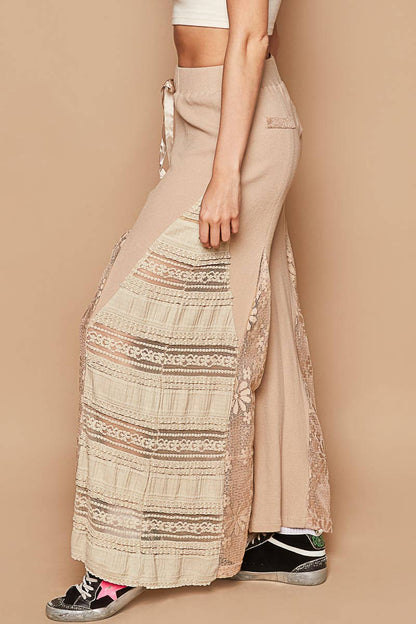 Latte & Lace Boho Pants - Roaming Gypsy Boutique