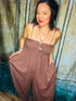 Linen Love Harem Jumpsuit - Roaming Gypsy Boutique