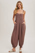 Linen Love Harem Jumpsuit - Roaming Gypsy Boutique