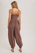 Linen Love Harem Jumpsuit - Roaming Gypsy Boutique