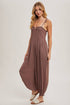 Linen Love Harem Jumpsuit - Roaming Gypsy Boutique
