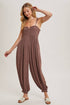 Linen Love Harem Jumpsuit - Roaming Gypsy Boutique