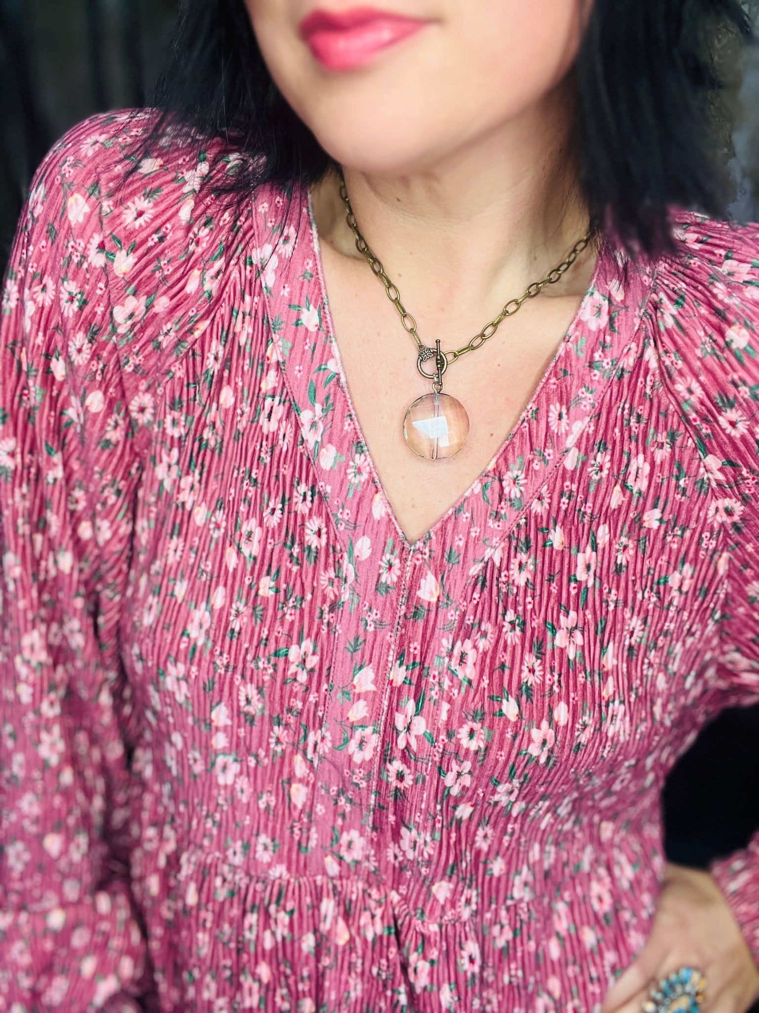 Logan Mini Floral Dress - Roaming Gypsy Boutique
