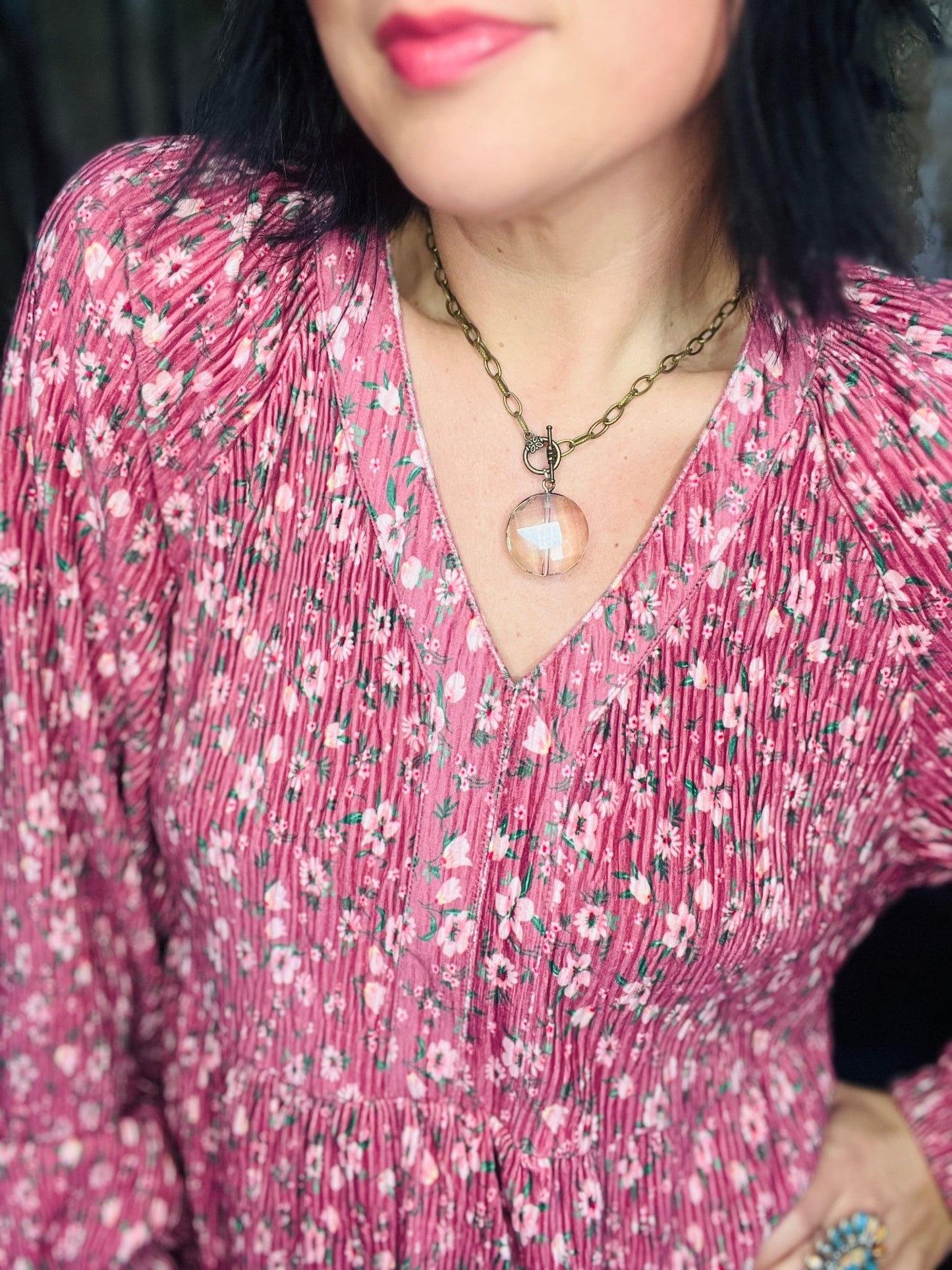 Logan Mini Floral Dress - Roaming Gypsy Boutique