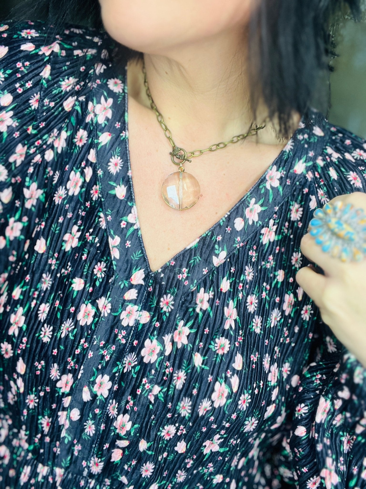 Logan Mini Floral Dress - Roaming Gypsy Boutique
