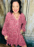 Logan Mini Floral Dress - Roaming Gypsy Boutique