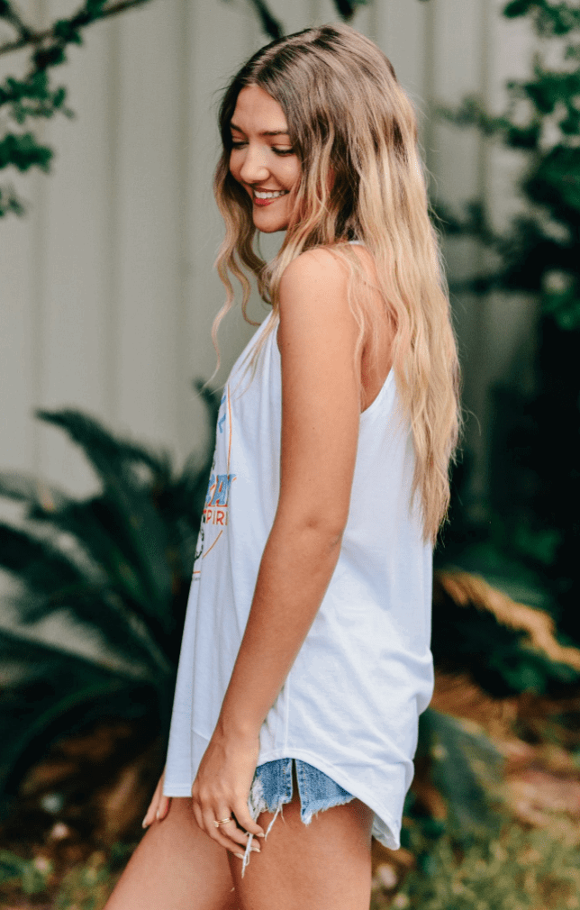 Long Live The American Spirit Tank - Roaming Gypsy Boutique