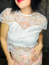 Lucky in Lace Top - Roaming Gypsy Boutique