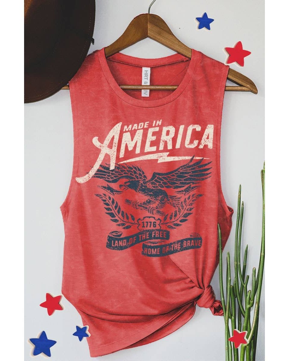 Made in AMERICA Tank - Roaming Gypsy Boutique