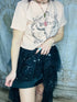 Midnight Star Concert Skirt - Roaming Gypsy Boutique