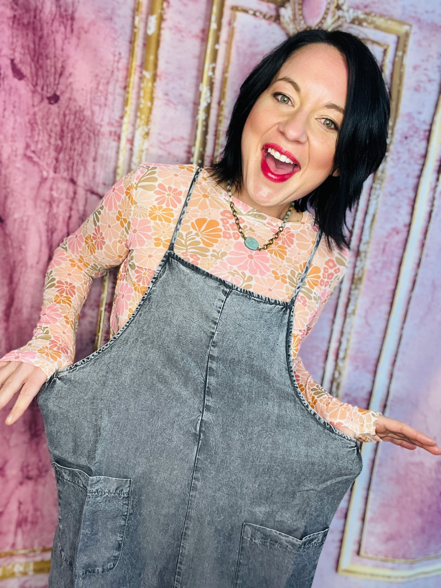 Mineral Boho Bliss Overalls - Roaming Gypsy Boutique