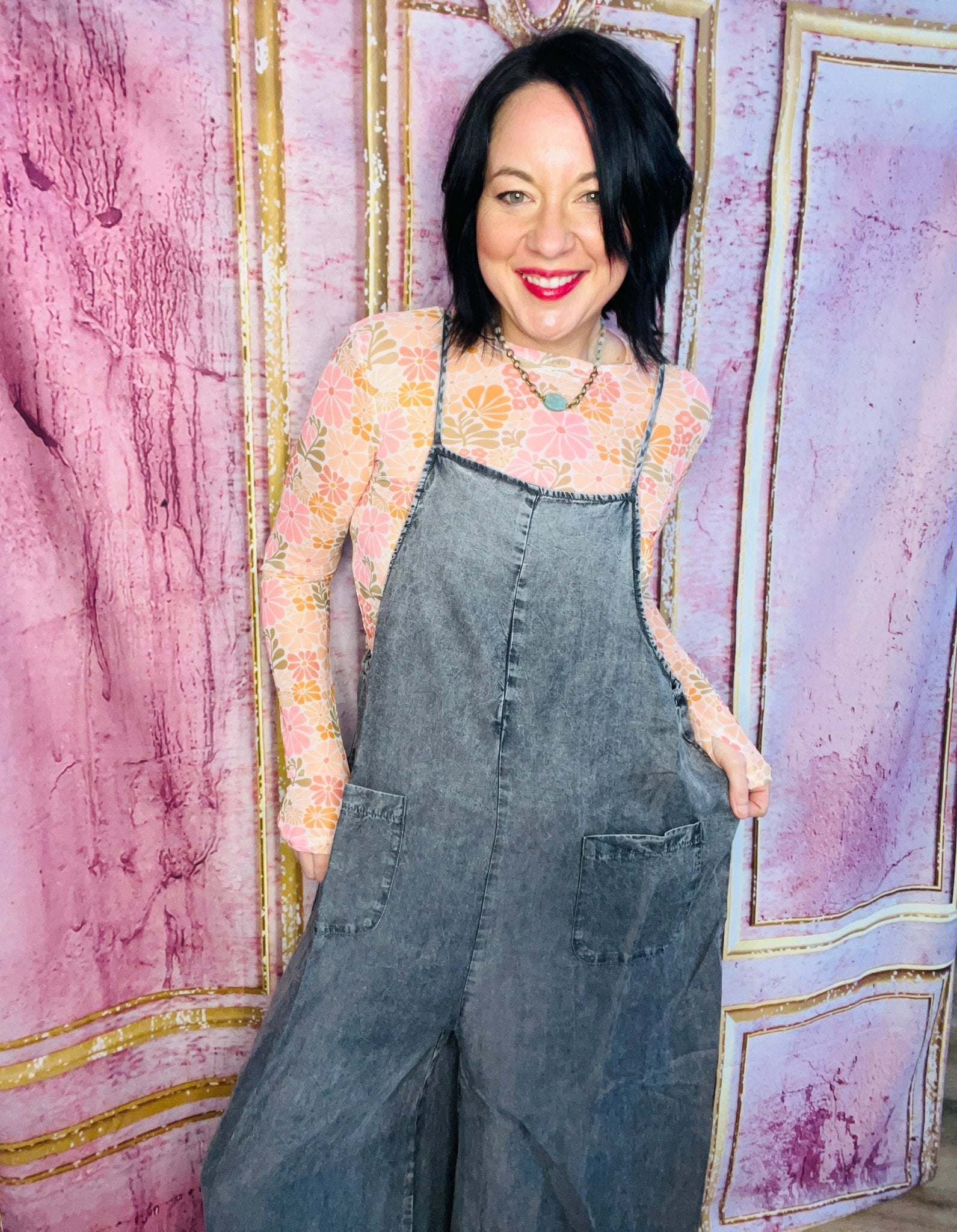 Mineral Boho Bliss Overalls - Roaming Gypsy Boutique
