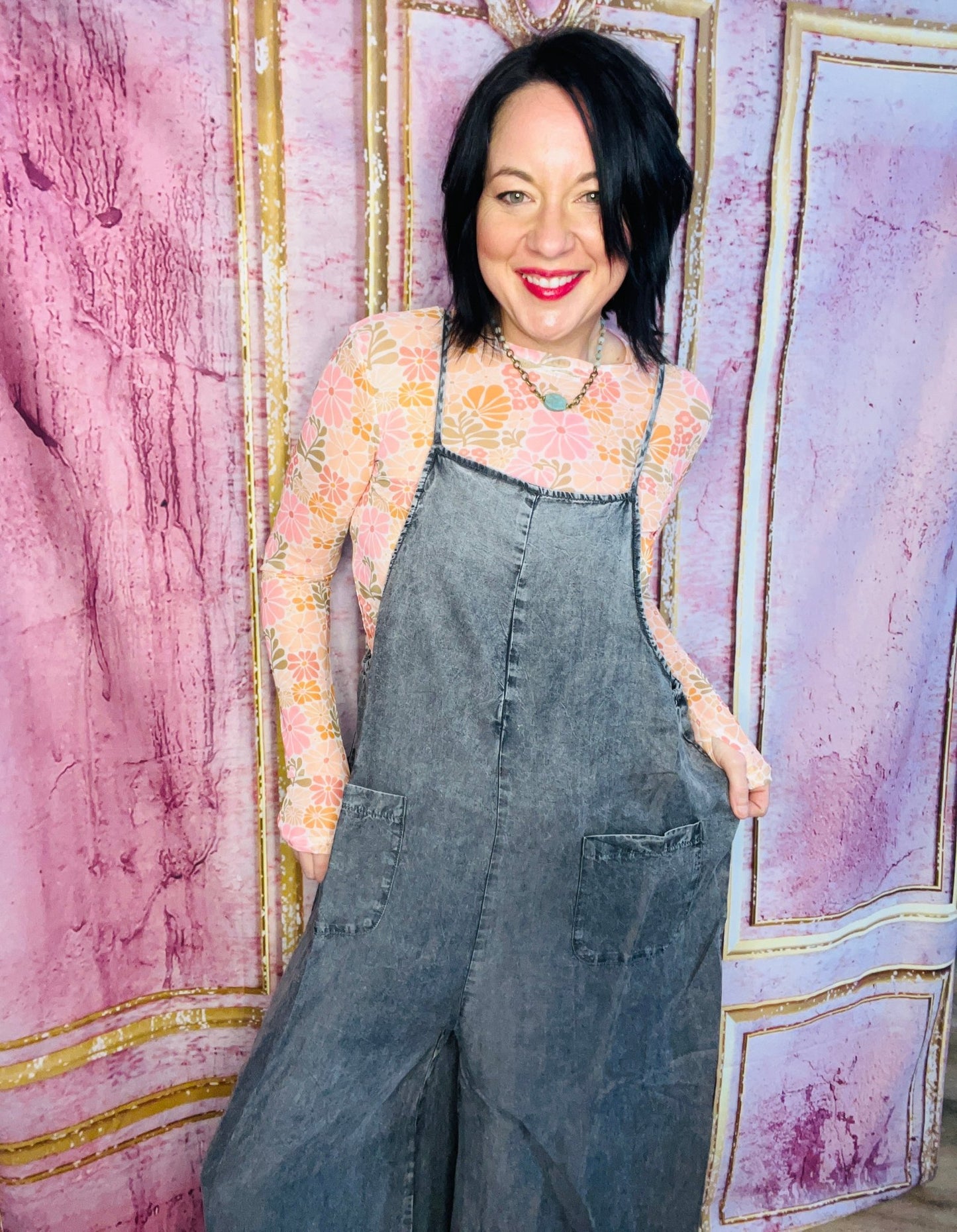 Mineral Boho Bliss Overalls - Roaming Gypsy Boutique