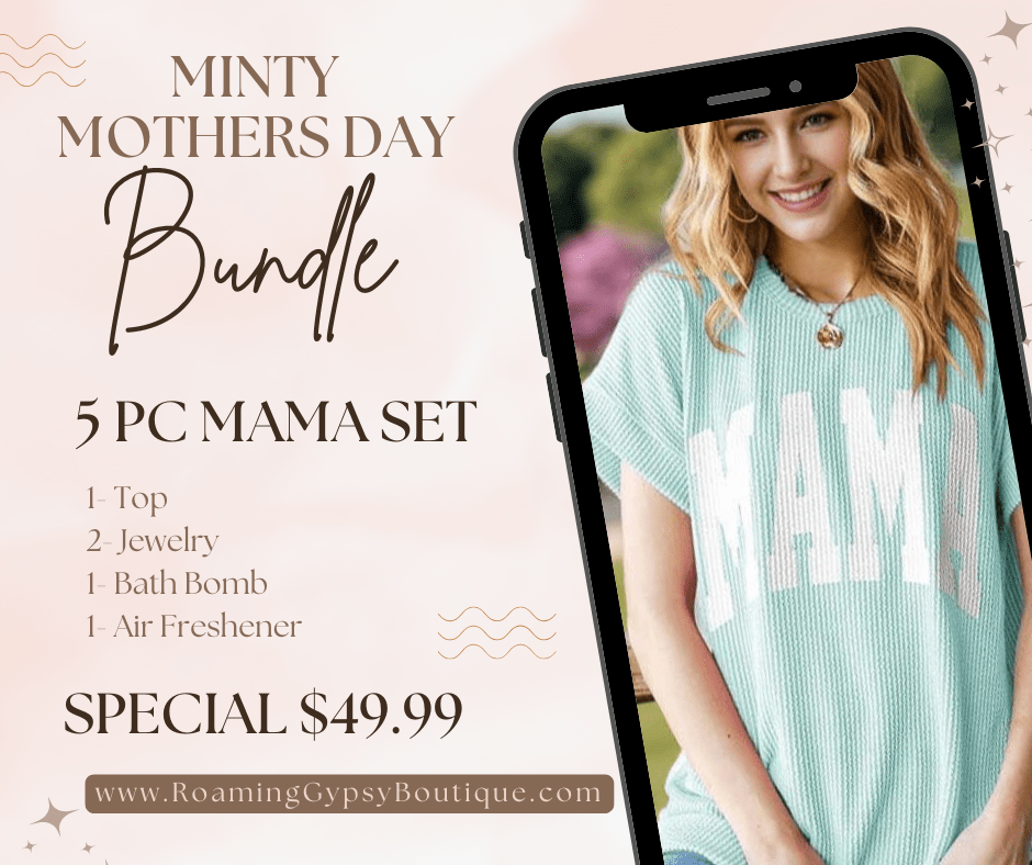 Minty Mother's Day Bundle - Roaming Gypsy Boutique
