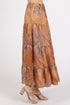 Mittoshop Paisley Patchwork Print Satin Maxi Skirt - Roaming Gypsy Boutique