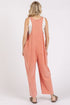 Mittoshop Scoop Neck Wide Leg Overalls - Roaming Gypsy Boutique
