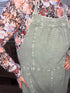 Mittoshop Textured Knotted Wide Strap Overalls - Roaming Gypsy Boutique