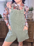 Mittoshop Textured Knotted Wide Strap Overalls - Roaming Gypsy Boutique