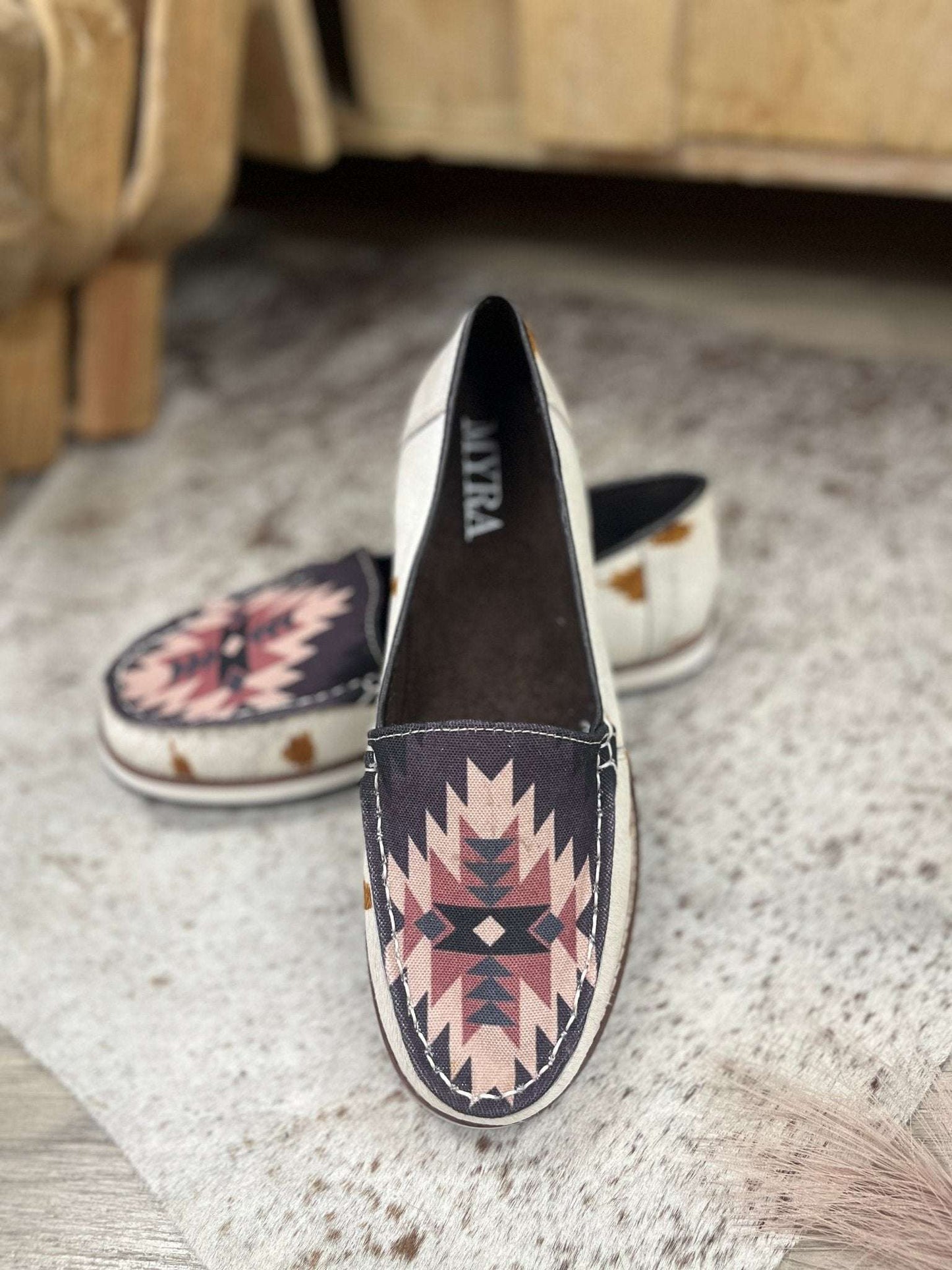 Myra Gothic White Sneakers - Roaming Gypsy Boutique