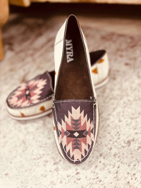 Myra Gothic White Sneakers - Roaming Gypsy Boutique