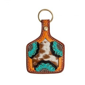 Myra Leather Tooled Key Fob Collection - Roaming Gypsy Boutique