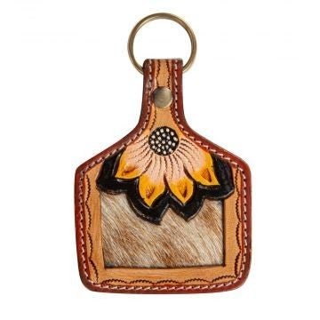 Myra Leather Tooled Key Fob Collection - Roaming Gypsy Boutique