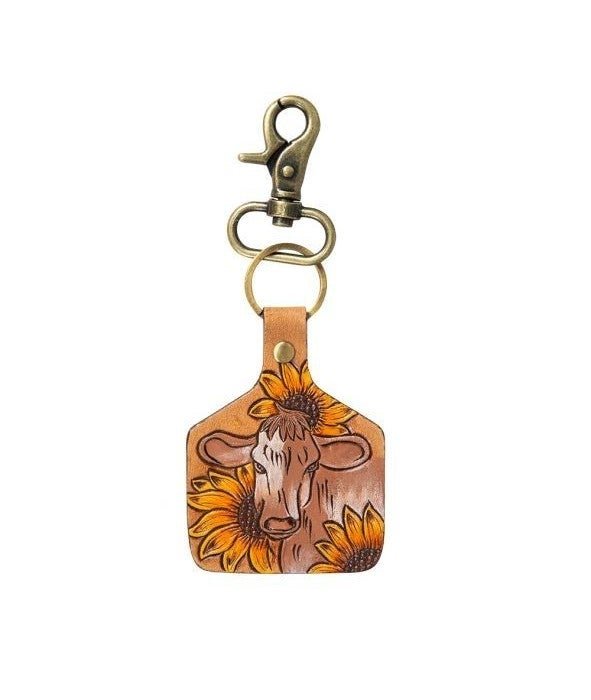 Myra Leather Tooled Key Fob Collection - Roaming Gypsy Boutique