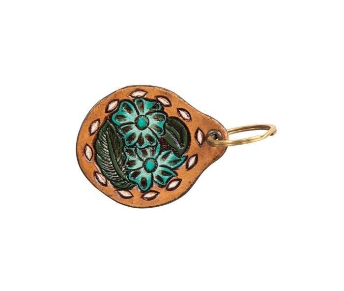 Myra Leather Tooled Key Fob Collection - Roaming Gypsy Boutique