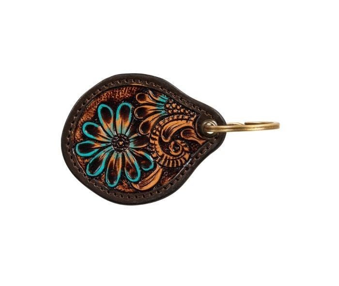 Myra Leather Tooled Key Fob Collection - Roaming Gypsy Boutique